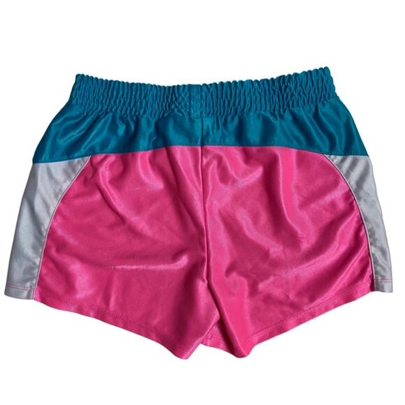 Pink & Blue Puma Workout Shorts - Picture 2 of 3